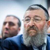 שר העבודה, יואב בן צור. | יונתן זינדל / פלאש 90