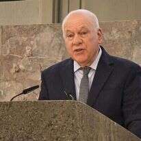 השופט עוזי פוגלמן בכנס פרנקפורט. דוברות הרשות השופטת