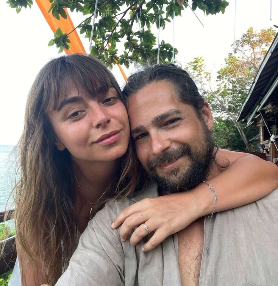 מהמרחב המוגן לזוגיות. המבר ובן הזוג נדב. | באדיבות המצולמים