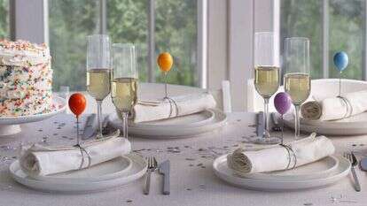 מחזיקי מפיות לשולחן החג של מאיה צרפתי. | פלג דיזיין