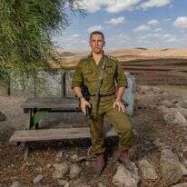 אל"מ אביב אמיר, בבסיס החטיבה בבקעה. | נעמה שטרן