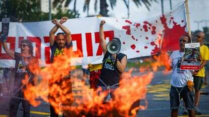 הפגנה בדרישה לעסקת חטופים עם חמאס. | חיים גולדברג, פלאש 90