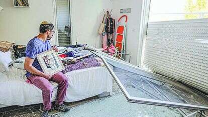 אליהו גליל בביתו בשתולה. | נעמה שטרן