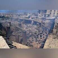 מפקדת חיזבאללה לאחר שהותקפה בספטמבר 2024 | EPA