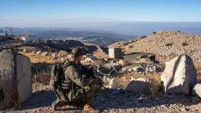 עמדת צה"ל בגבול לבנון, ערב ראש השנה תשפ"ב (ספטמבר 24'). | דובר צה"ל