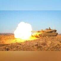 טנק מבצע ירי בצפון הארץ. | דו"צ