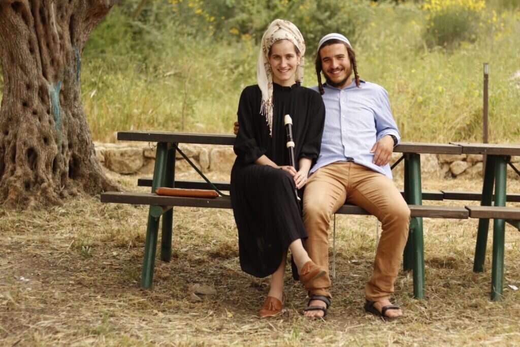 מנחם ומוריה שחור. | באדיבות המצולמים