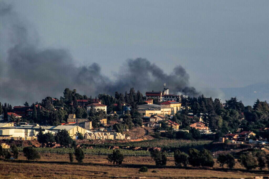 פגיעות במטולה מירי חיזבאללה, ארכיון | איי.אף.פי