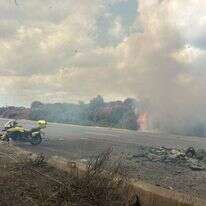 נפילת רקטה באזור המרכז. | דוברות מד"א