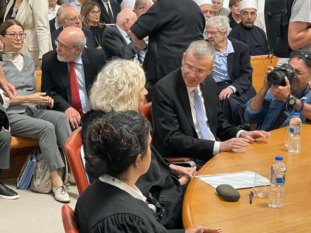 היועצת המשפטית לממשלה בטקס הפרידה ממלא מקום נשיא בית המשפט העליון, | איילת כהנא