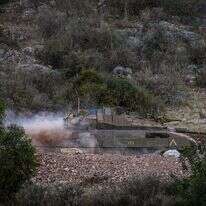 טנק של צה"ל סמוך לגבול לבנון. | Ayal Margolin/Flash90