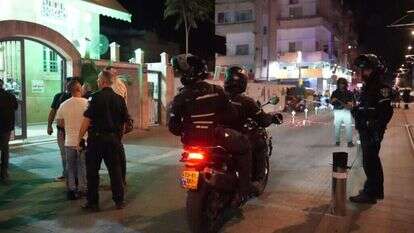 זירת הפיגוע ביפו, אמש. | דוברות משטרת ישראל זירת הפיגוע ביפו, אמש. | דוברות משטרת ישראל