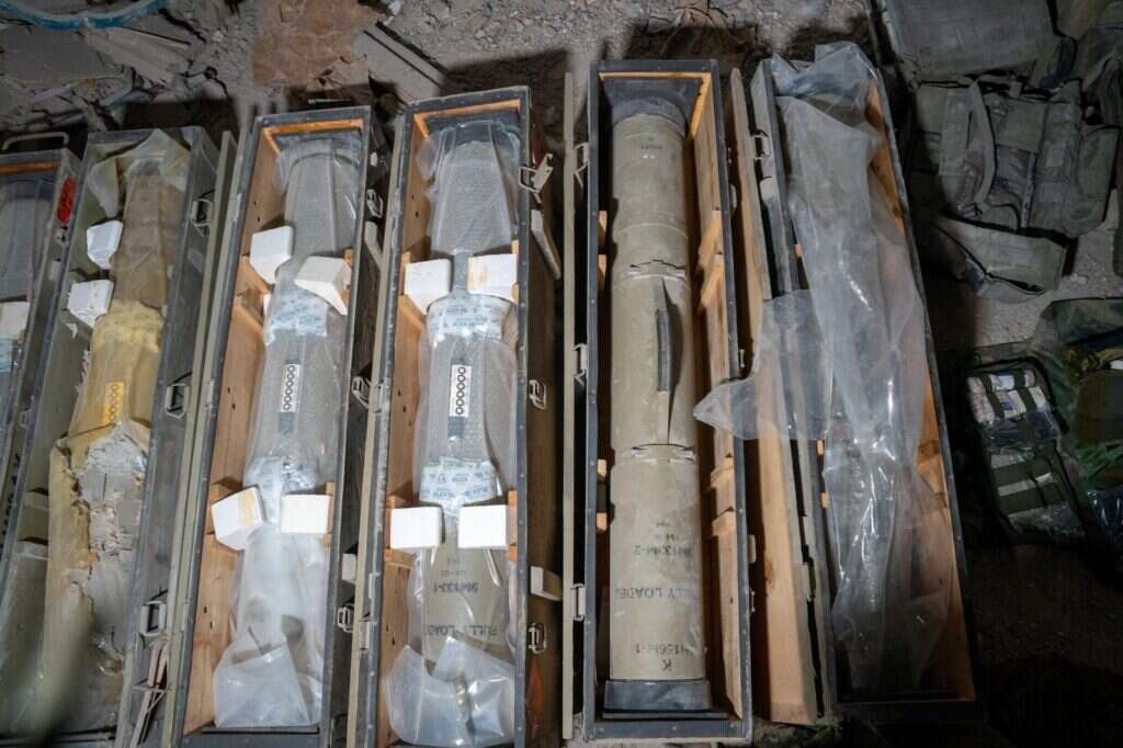 אמל"ח של חיזבאללה שנתפסו בידי לוחמי צה"ל | דו"צ