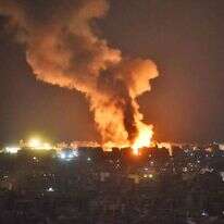 הפצצות בביירות | AFP