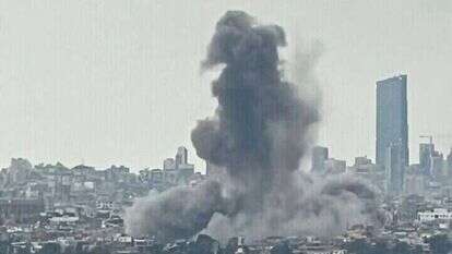 תיעוד מחיסול חסין חסיני בביירות, אוקטובר 24'. מהרשתות הערביות