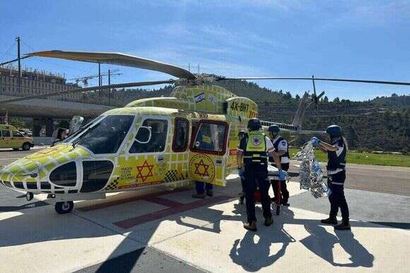 מד"א מפנים פצועים במלחמת חרבות ברזל. | דוברות מד"א מד"א מפנים פצועים במלחמת חרבות ברזל. | דוברות מד"א