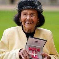 ניצולת השואה לילי אברט, | ndrew Matthews - Pool/Getty Images