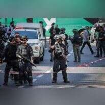 זירת הפיגוע בחדרה. | גל טל, פלאש 90