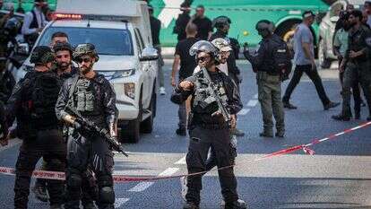 זירת הפיגוע בחדרה. | גל טל, פלאש 90 זירת הפיגוע בחדרה. | גל טל, פלאש 90