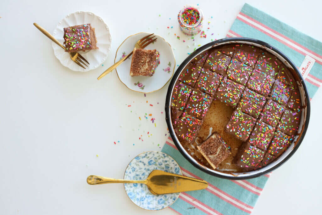 עוגת שיש נוטלה. | אפרת ליכטנשטט