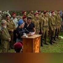 תמר אטניגר סופדת לבנה סרן הראל אטינגר הי"ד. | נעמה שטרן