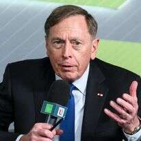 דיוויד פטראוס, לשעבר ראש ה-CIA. | שאטרסטוק