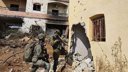 לוחמי צה"ל בדרום לבנון. | ישי אלמקייס