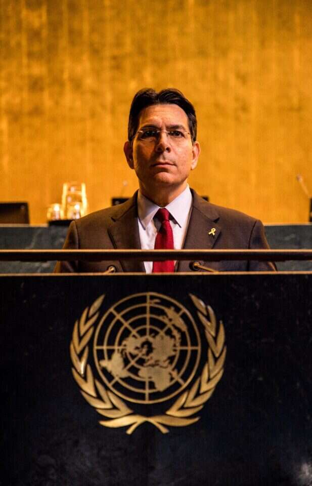 דני דנון באו"ם. | אוהד קב