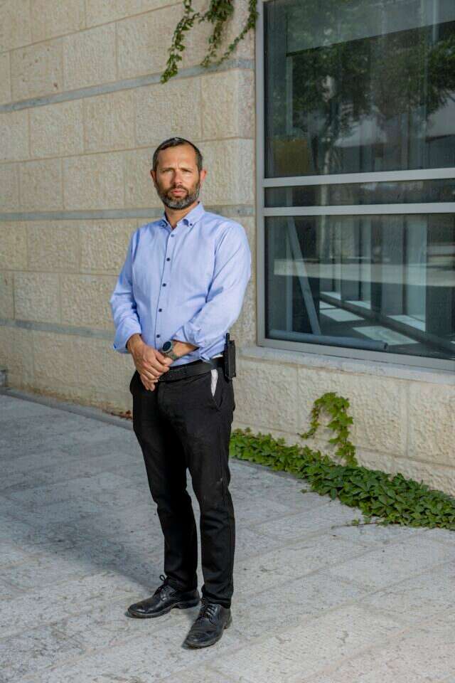 ישראל גנץ. | : נעמה שטרן