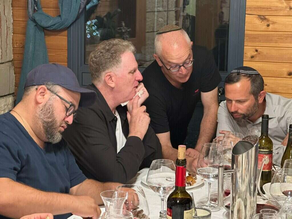 מייקל רפפורט וסיד רוזנברג הגיעו לסיור ביו״ש ובבנימין, | מוא"ז מטה בנימין