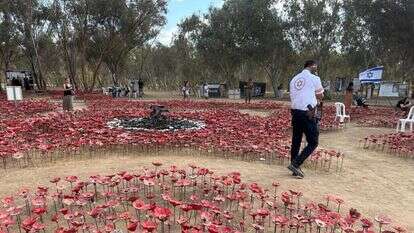 מיצג הכלניות בחניון רעים. | אורלי גולדקלנג מיצג הכלניות בחניון רעים. | אורלי גולדקלנג