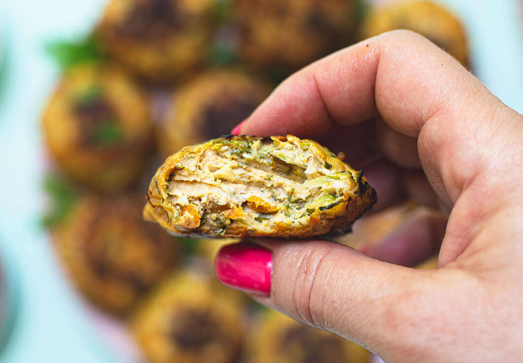 קציצת עוף אפויות. | רויטל פדרבוש