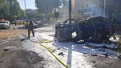 שריפה בכרמיאל. קרדיט: כב״ה צפון