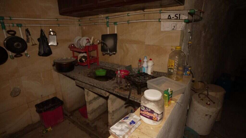 מנהרת הטרור של כוח רדואן סמוך לקריית שמונה. דובר צה"ל