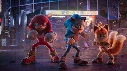 סוניק. | מסך