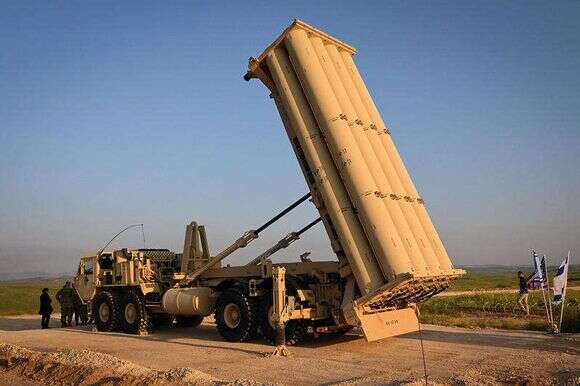 מערכת THAAD אמריקנית להגנה נגד טילים. | פלאש 90
