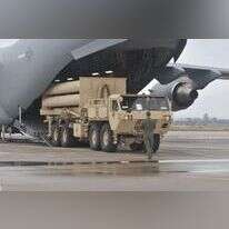 נחיתת המערכת האמריקנית נגד טילים בישראל. | US Army Europe