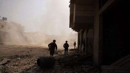 כוחות אוגדה 162 בג'באליה. | דובר צה"ל