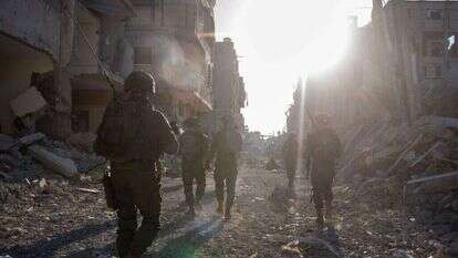 כוחות אוגדה 162 בג'באליה. | דובר צה"ל