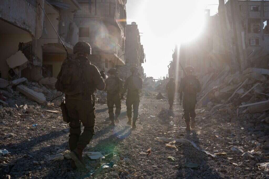 כוחות אוגדה 162 בג'באליה. | דובר צה"ל