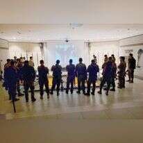 ביקור חיילים במרכז מורשת גוש עציון. | ארכיון גוש עציון