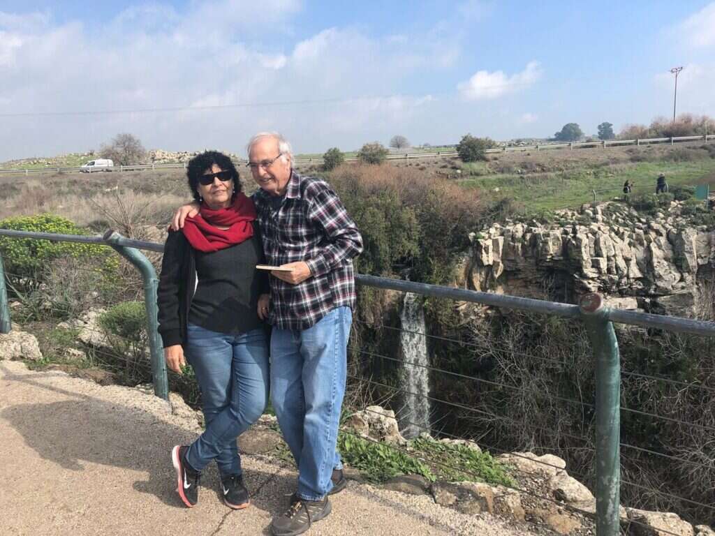 גדעון ז"ל ואורנה פאוקר. | באדיבות המשפחה