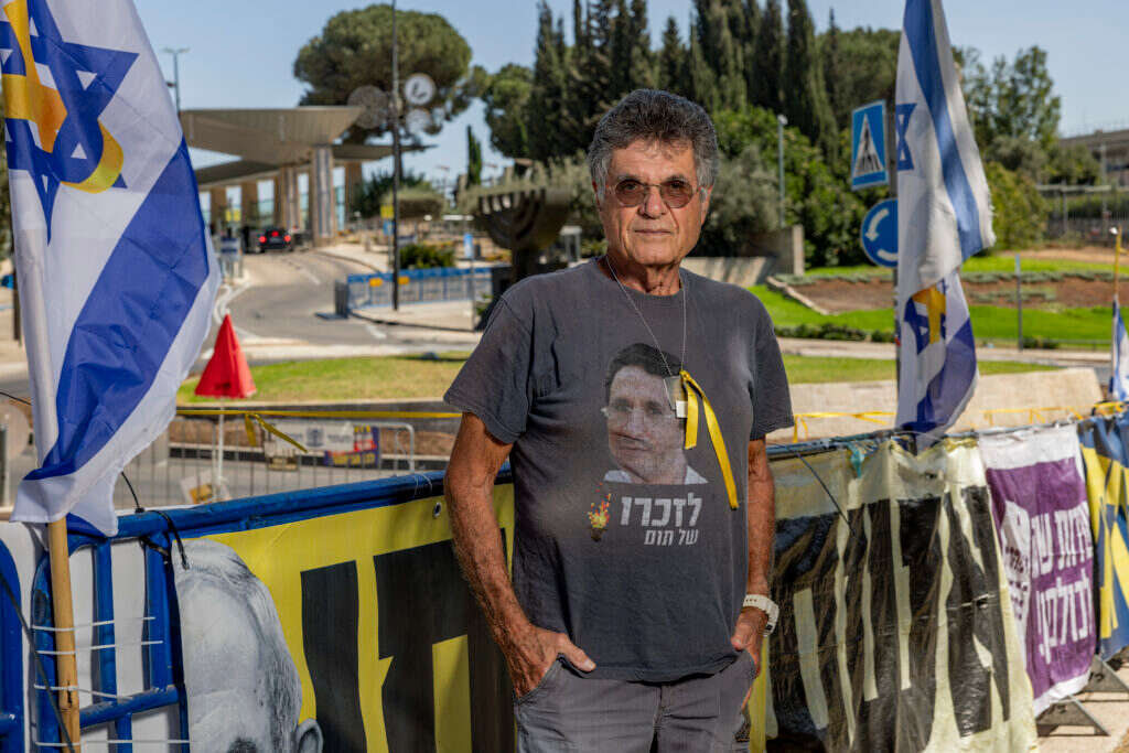 יעקב גודו, מאהל המחאה. | נעמה שטרן