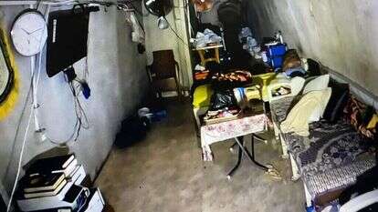 המתחם התת קרקעי בו הסתתר סינוואר בתל סולטאן. | דובר צה"ל