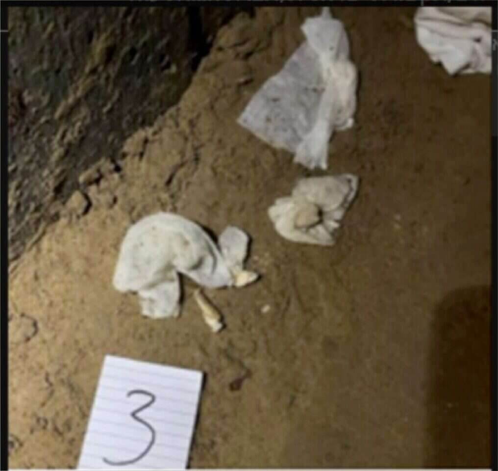 ממצאי ה-DNA של סינוואר שאותרו במנהרה במרחב תל סולטאן ע"י כוחות צה"ל ושב"כ. | דובר צה"ל