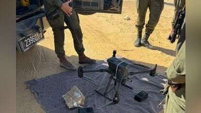 הרחפן שנוטרל בגבול מצרים. | דובר צה"ל