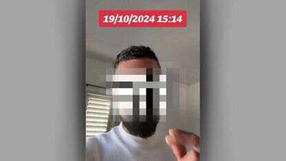 הסרטון שפורסם ובו שמועות על שחרור החטופים. | מסך