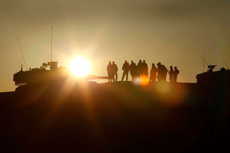 חיילי גבעתי במדבר, | משה שי, פלאש 90