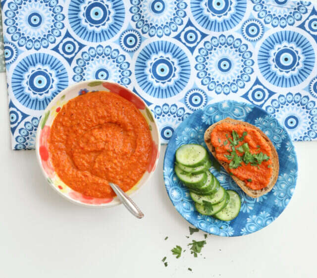 ממרח פלפלים קלויים. | אפרת ליכטנשטט