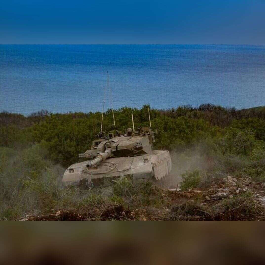 טנק של צה"ל בלבנון. | דובר צה"ל